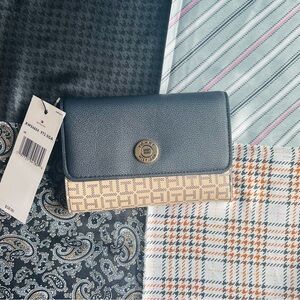 Black and Tan Wallet